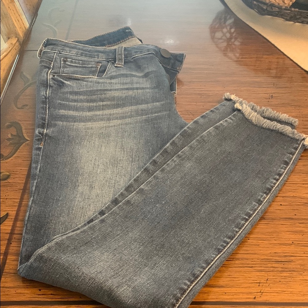 STS Blue Ankle Cropped Jeans in Blue